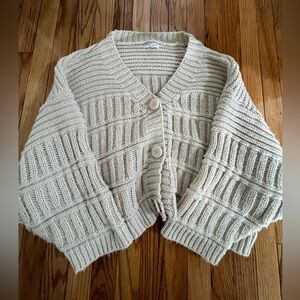 Loren Patterned Cardigan, Size S/M